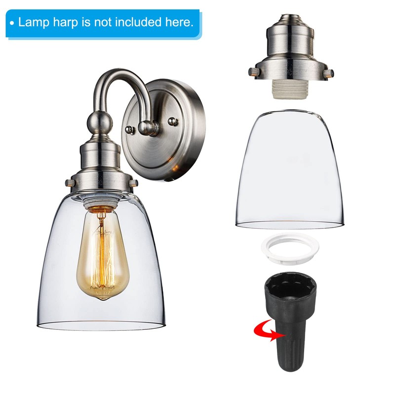 PATIKIL Socket Ring Removal Tool with Aluminum Lamp Shade Socket