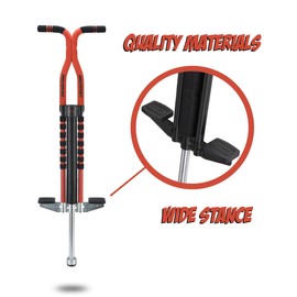 New Bounce Pogo Stick for Kids - Pogo Sticks for Ages 9 and Up, 80 to 160 Lbs - Pro Sport Edition, Quality, Easy Grip, PogoStick for Hours of Wholesome Fun