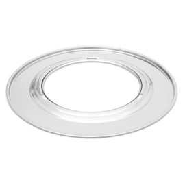 Fabricko Bamboo Steamer Ring Adapter Stainless Steel for 8 to 11 inches Steamers, Silver