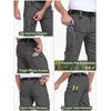 CARWORNIC Mens Stretch Tactical Work Pants Lightweight Cotton Utility Carpenter