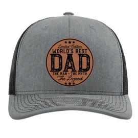 Pops Gifts From Grandkids - Worlds Best Pops Hat - Pops Gifts For Grandpa - Fathers Day Gifts For Grandpa - Grandpa Birthday Gifts - Grandpa Gifts from Granddaughter Grandson - Pops Christmas Gifts