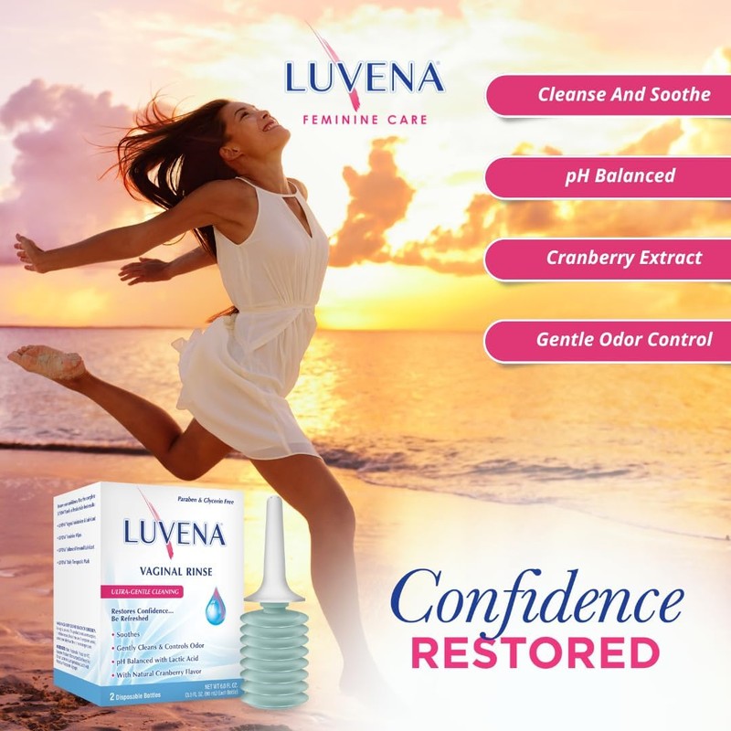 Luvena Daily Personal Feminine Rinse - Ultra Gentle Wash to