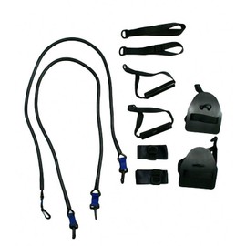 Soltec-swim 201522 Swim Training Tubes, Paddle, Handle, Leg Tubes, Overall Set, Blue, LL