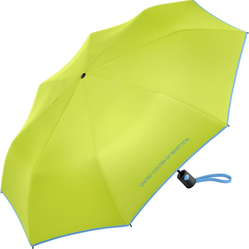 Benetton Mini AC Pocket Umbrella, Acid Lime, Compact