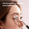 Kaasage Eyelash Curler for Lift and Curl, Professional Stainless Steel