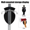 DONGKER Sword Holder, 1 Piece Acrylic Sword Wall Mount, Axe