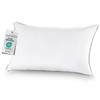 JOLLYVOGUE Standard Size Bed Pillow 1-Pack，Single Pillow for Sleeping, Breathable