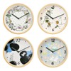 moomintimepieces (mu-mintaimupi-si-zu) The Moomins Wall Clock Wreath Color mtp030018 