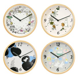 moomintimepieces (mu-mintaimupi-si-zu) The Moomins Wall Clock Wreath Color mtp030018 