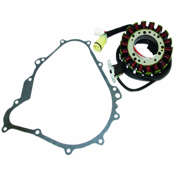 Caltric Stator and Gasket Compatible With Yamaha Wolverine 450 4X4 Sport YFM45F YFM45F 2006-2010