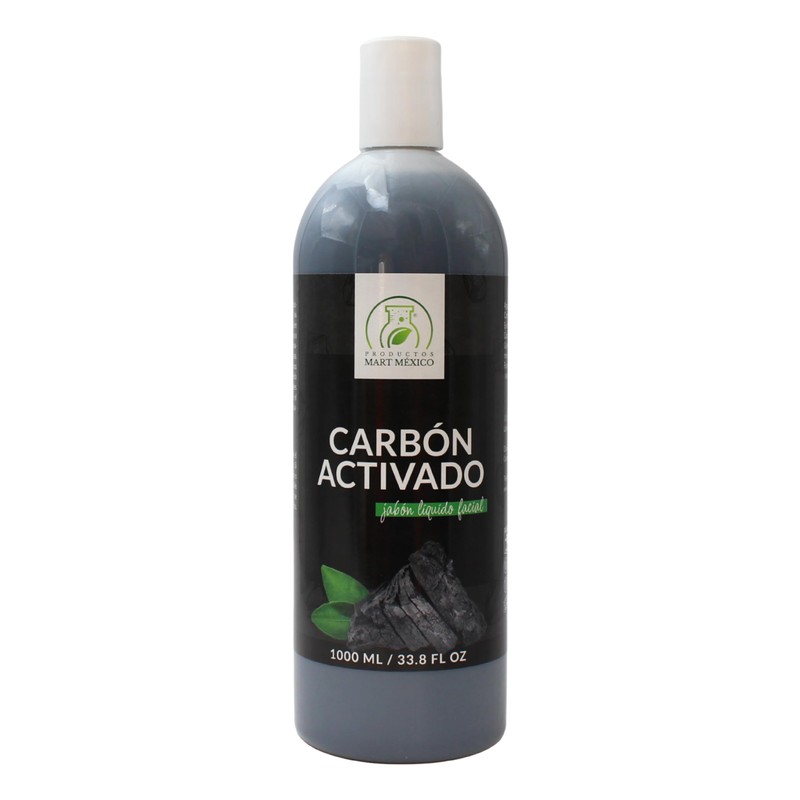 Jabón Líquido Facial Carbón Activado Activated Charcoal Face Wash, 1