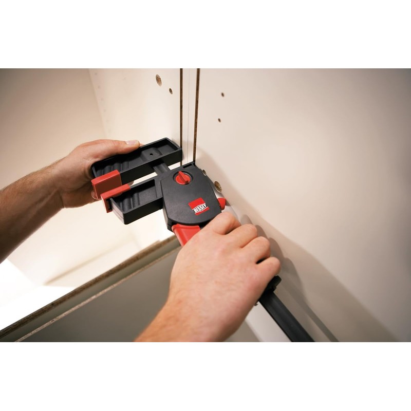 BESSEY DUO16-8, 6 In. DuoKlamp Series, One Hand Clamp/Spreader, Black