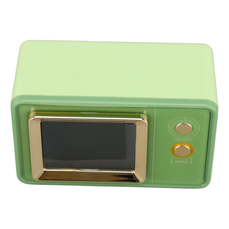 Retro Speaker TV Shaped Multifunctional Fashionable Time Speaker for Home