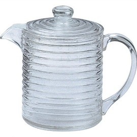 Fukui Craft Juice Tsugi 5-680-6 Resin Yasuragi Juici Clear (Mini), White, 5.5 x 3.2 x 4.6 inches (14 x 8.2 x 11.7 cm)