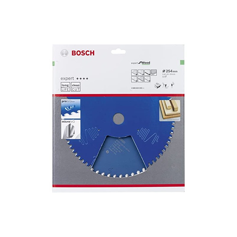 Bosch Professional 1x Expert for Wood Circular Saw Blade (Wood,