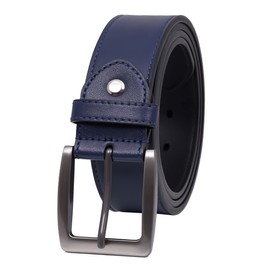 Giantsize Cinturones extra largos para hombres grandes y altos, Azul 01, 66"-70" Waist Adjustable