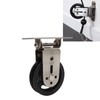 Pulley Wheel Bidirectional Rust Proof Silent Rotation Traction Wheel for