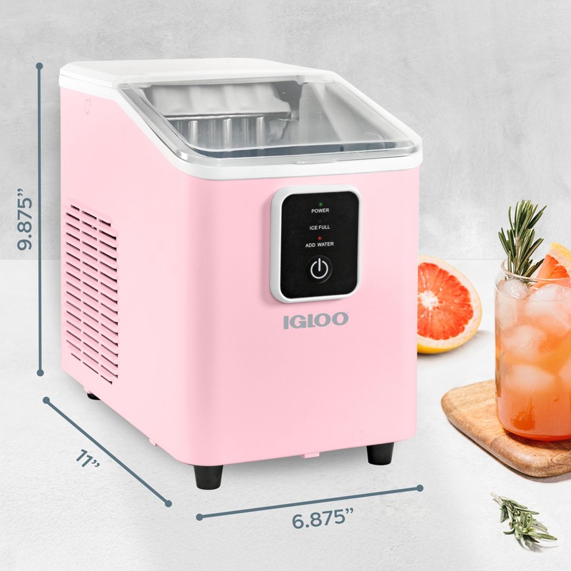 Igloo Self-Cleaning Countertop Ice Maker - Compact and Portable -