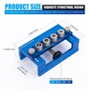 Meaowera Dowel Jig Kit & Biscuit Jointer Set – Adjustable