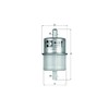 MAHLE KL 11 Fuel Filter