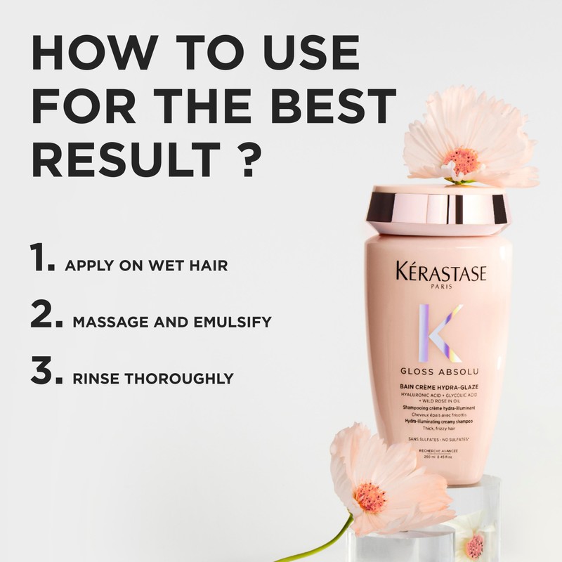 Kerastase Kérastase Gloss Absolu Bain Crème Hydra-Glaze Shampoo 250ml