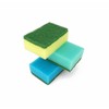 D.RECT Set of 10 Kitchen Sponge, Pot Sponge, Double-Sided Cleaning