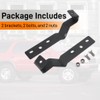 AUTOVIC Ditch Light Mounting Bracket with Bolts & Nuts for