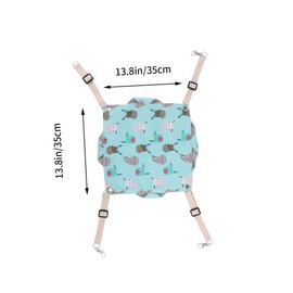 VILLFUL 1PC Adjustable Warm Hamster House Hanging Bed Bed for Squirrels for Indoor Outdoor Use