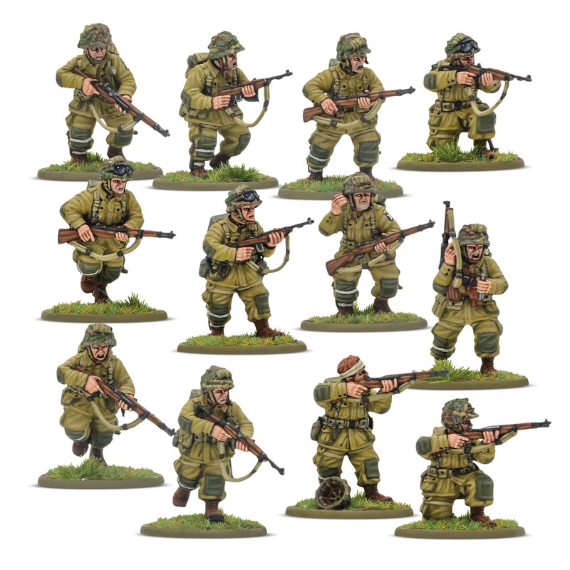 Warlord Games US Airborne D-Day Platoon - 28mm Plastic Bolt