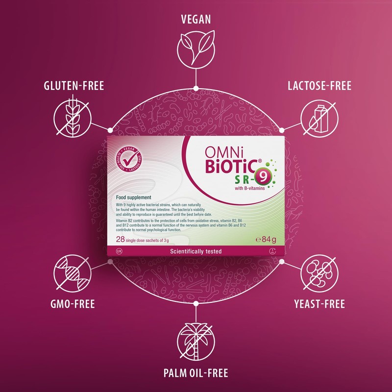 OMNi BiOTiC SR-9 with B-Vitamins | 28 sachets (84 g)