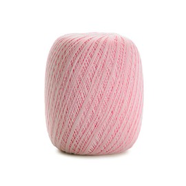 Circulo Clea Yarn – Crochet Thread Fine Size 10-8/2 Perfect for Weaving - 100% Mercerized Brazilian Cotton (Pack of 1 Ball) – 5.3 oz, 1094 yds - Color: 3227 - Antique Pink