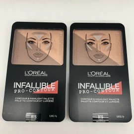 L'Oréal L'oreal Infallible Pro-Contour, Contour & Highlight Palette 815 Deep Lot Of 2