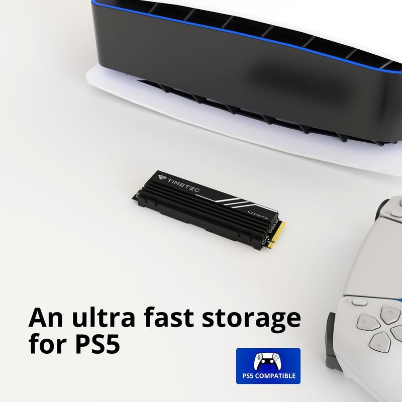 TIMETEC PREMIUM M.2 NVMe PCIe 4.0 SSD with Heatsink -