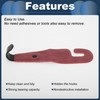 INFINAUTO Car Seat Headrest Hook Interior Accessories for Most Car,