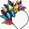 Spenlly Butterfly Fascinator Headband Monarch Festival Wedding Tea Party Headpiece
