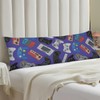 Game Body Pillow Cover for Boys Gifts Gaming Pattern Long