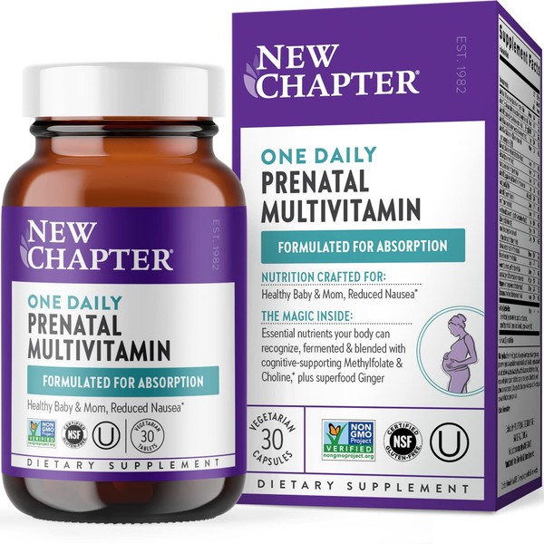 New Chapter New Chapter Prenatal Vitamins, One Daily Prenatal Multivitamin