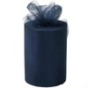 Navy Blue Tulle Wedding Decor - 6" x 100 Yards,
