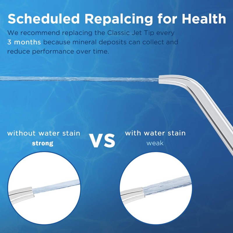 Oralphi - Puntas de repuesto para hilo de agua Waterpik