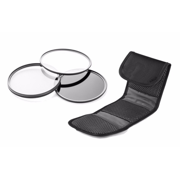 3 Piece Lens Filter Kit (82mm) Compatible with Nikon D5100
