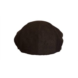 WALKER AND HAWKES - Corduroy Alton Flat Cap - Brown - 2XL (61cm)
