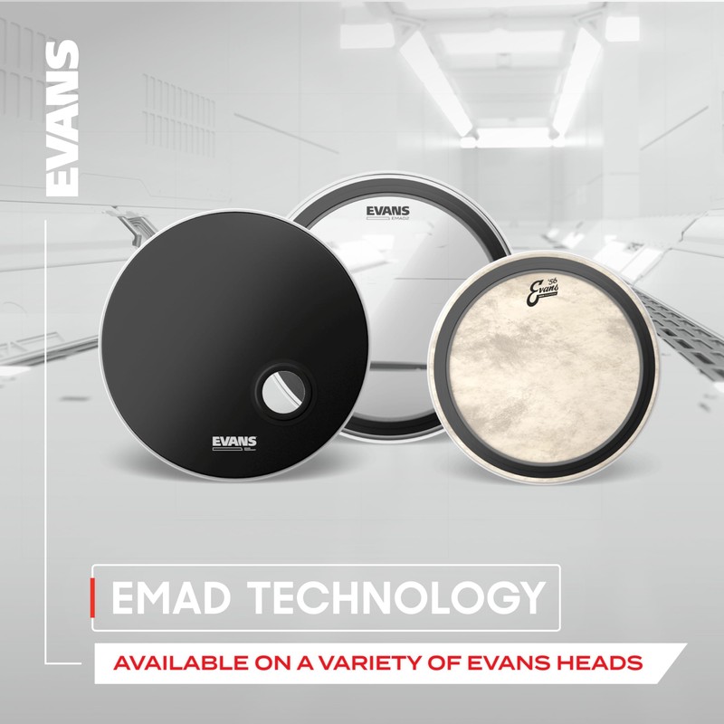 Evans EMAD2 Bass Drum System Bundle - 22-inch