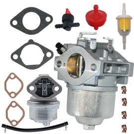 Lanigram AM122617 Carburetor Fit for John Deere 285 320 345 Engine，Fit for Kawasaki FD590V Engine Carb With Fuel Pump