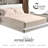 Egyptian Cotton Fitted Sheets 25cm Deep Mattress Pocket 200 Thread