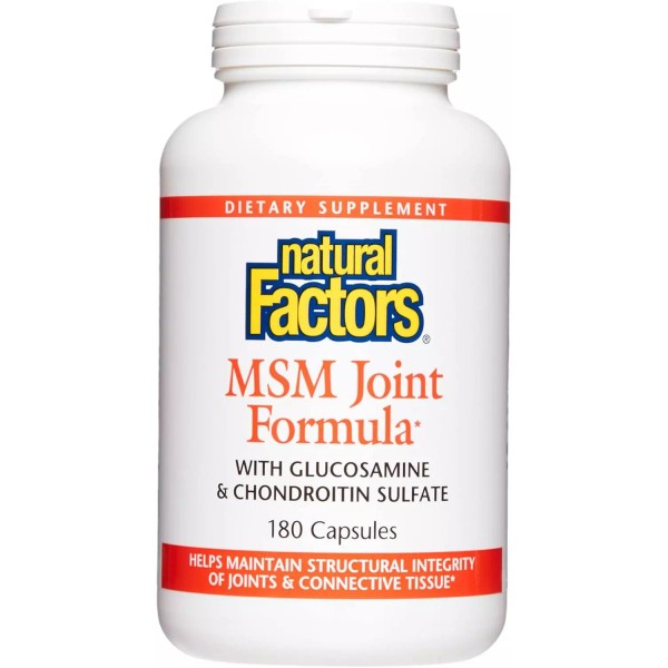 , MSM Joint Formula, Supports Healthy Joints and Mobility, 180
