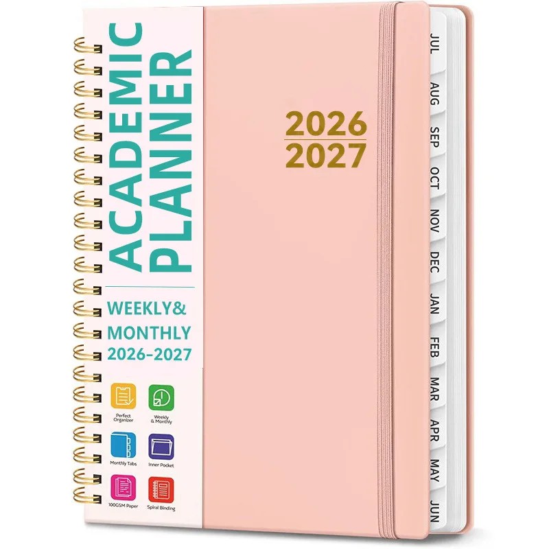 2026–2027 Academic Planner for School & Work – Hardcover Weekly