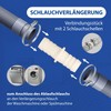VIOKS Washing Machine Drain Adapter for 17/17 mm Diameter with