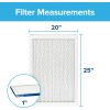 Filtrete 20x25x1 AC Furnace Air Filter, MERV 13, MPR 2200,