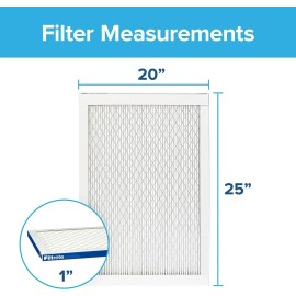 Filtrete 20x25x1 AC Furnace Air Filter, MERV 13, MPR 2200, Elite Allergen, Bacte