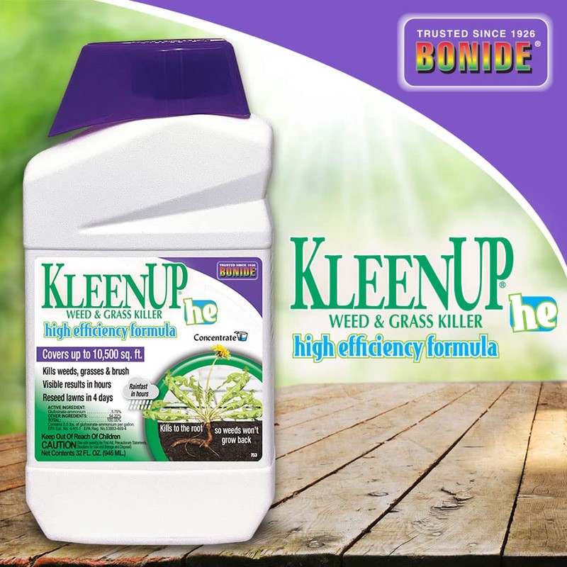 Bonide KleenUP He High Efficiency Weed & Grass Killer Concentrate,